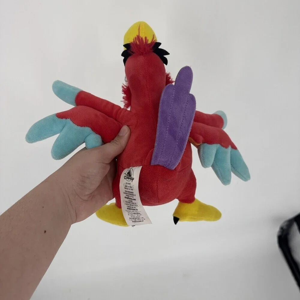 Disney Store Aladdin Iago Parrot Plush Doll 11